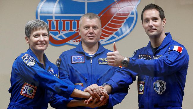 Astronot muda asal Prancis yang kini sedang meneliti luar angkasa